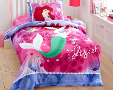 Детское постельное белье с русалочкой Ариэль